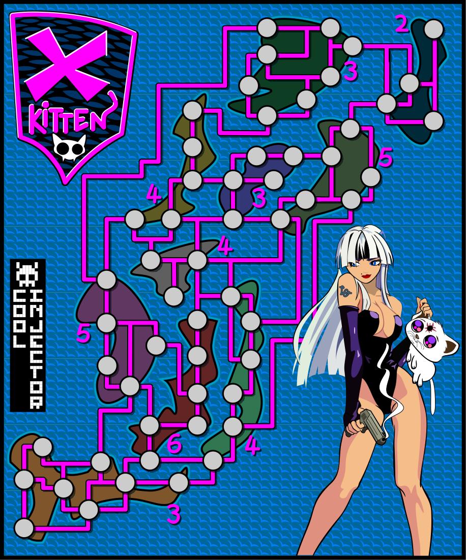 the map